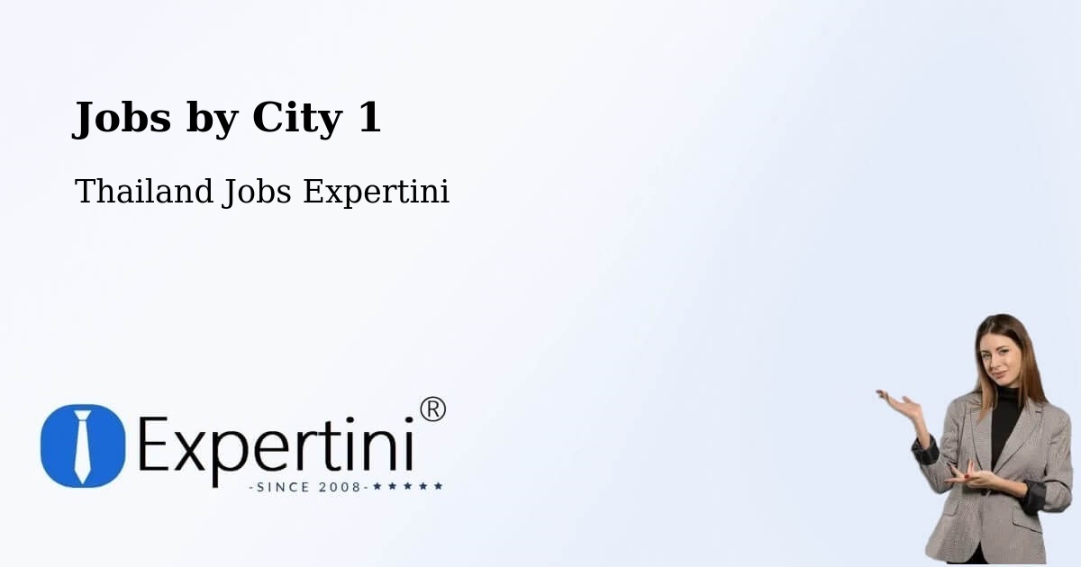 City Jobs in Thailand - Expertini